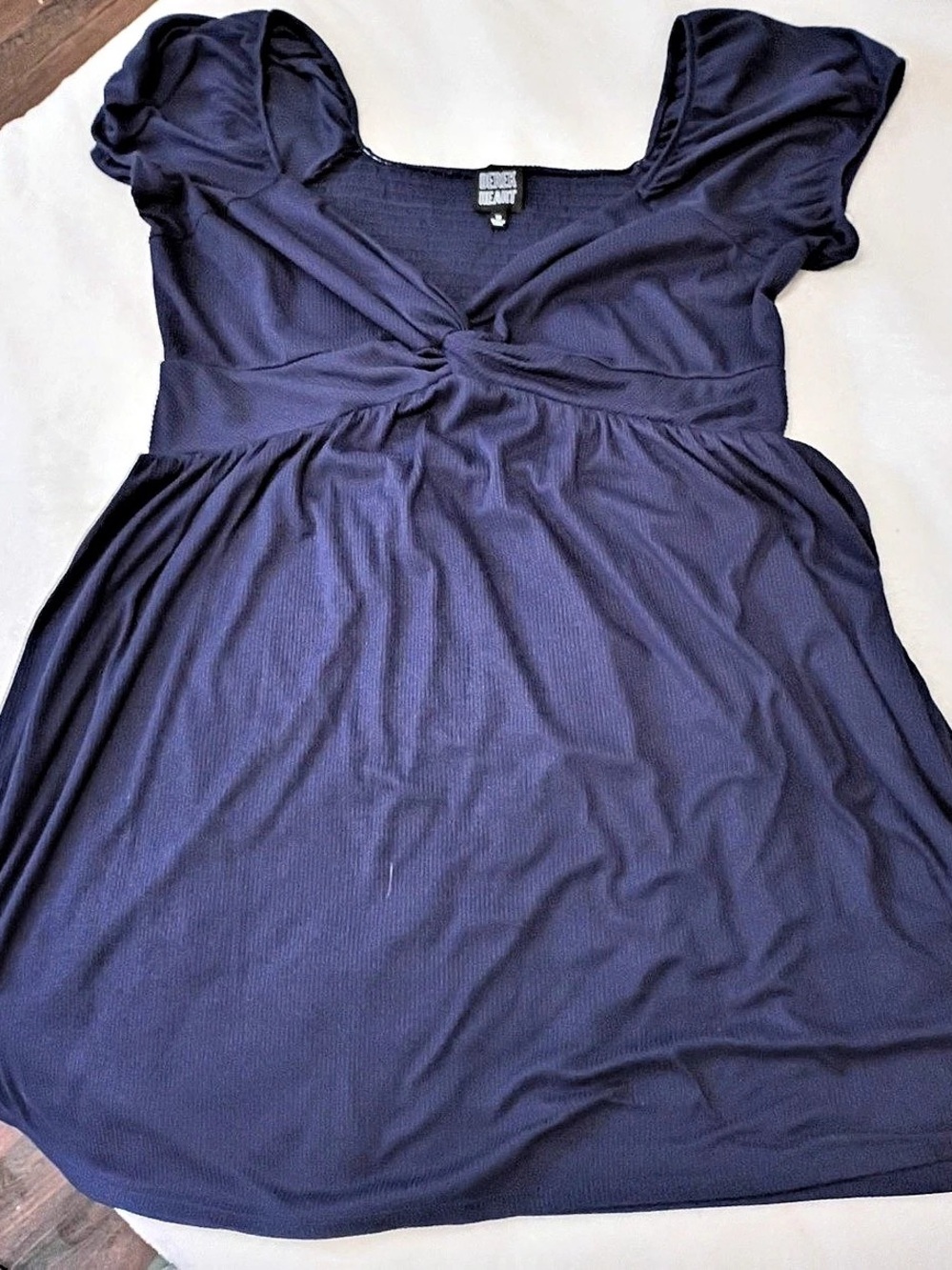 Derek Heart Women's Mini Dress in Purple Size 1X Like New